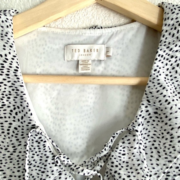 Ted Baker Alyanna Ruffle cinch blouse - Picture 8 of 10